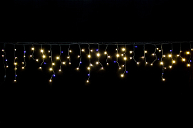 Вулична світлодіодна гірлянда Бахрома 204 LED Тепло-Біла, 6 х 0,6 х 0,4 х 0,3 м, чорний дріт ww.02.6B.204.F+ Вулична світлодіодна гірлянда Бахрома 204 LED Тепло-Біла, 6 х 0,6 х 0,4 х 0,3 м, чорний дріт ww.02.6B.204.F+