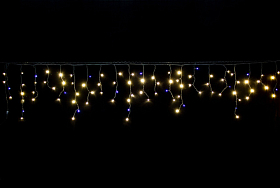 Вулична світлодіодна гірлянда Бахрома 850 LED Тепло-Біла, 25 х 0,6 х 0,4 х 0,3 м, чорний дріт WW.02.6B.850.F+ Вулична світлодіодна гірлянда Бахрома 850 LED Тепло-Біла, 25 х 0,6 х 0,4 х 0,3 м, чорний дріт WW.02.6B.850.F+