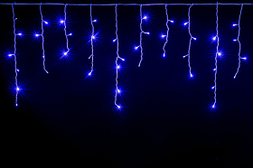 Вулична світлодіодна гірлянда Бахрома 850 LED Синя, 25 х 0,6 х 0,4 х 0,3 м, білий дріт B.02.6W.850.F+ Вулична світлодіодна гірлянда Бахрома 850 LED Синя, 25 х 0,6 х 0,4 х 0,3 м, білий дріт B.02.6W.850.F+